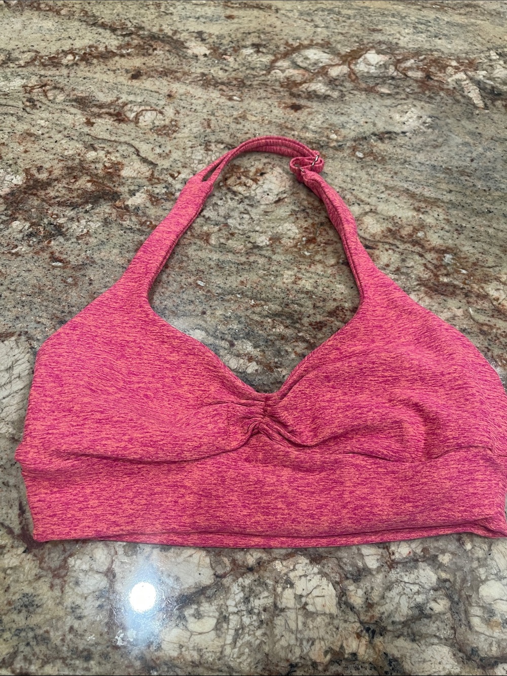 Bombshell - Pink Heather Halter Sports/Bra S: XL (no pads) - Picture 1 of 5